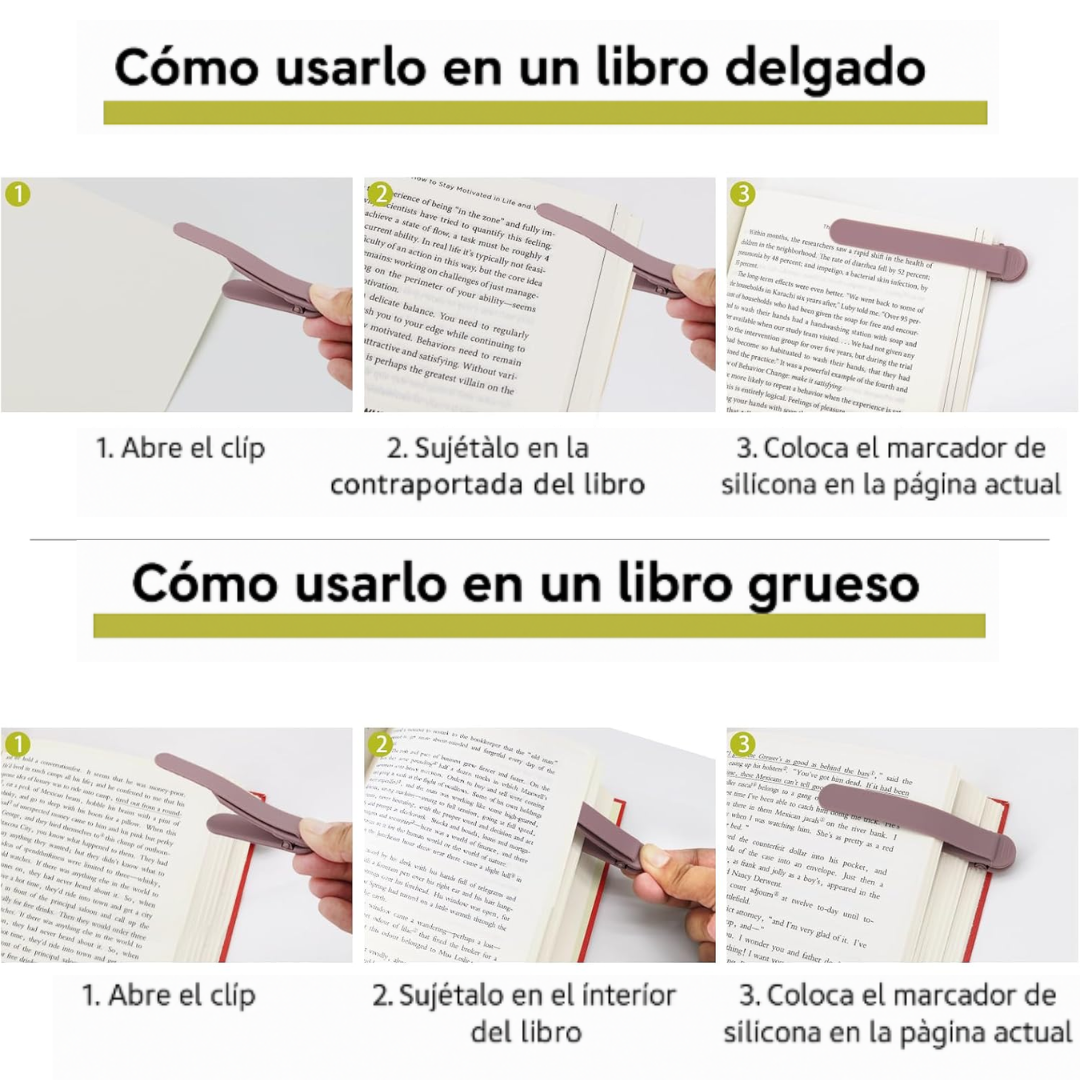 Marcador de libro 3 Colores